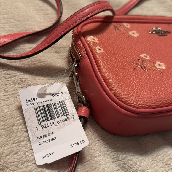 Coach SVOLT Bright coral with floral bows - Picture 3 of 7